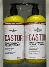 (Paquete de 2) ACONDICIONADOR HAIR CHEMIST Limited CASTOR Fuerza Espesante Pro-Crecimiento