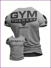 Moda Verano Hombre Entrenamiento Muscular Letra Estampado Cómodo y Transpirable.