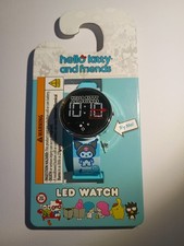 ****LINDO**** Reloj Pulsera Hello Kitty Niñas Banda Azul Novedad Informal