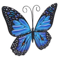 Adornos de Pared Hierro Mariposa Decoración Jardín para Exterior Colgante Decoración Hogar