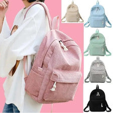 Mochila de mujer Cord Design mochila escolar a rayas ocio niña bolso viaje
