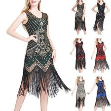 Moda Nuevo Vestido Mujer Vestido Mujer Fiesta Anfitrión Baile Cuello en V