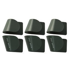 3 pares de estantes con tapa de olla sin perforaciones organizadores de tablas soportes para utensilios de cocina
