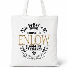 Bolso Shopper ENLOW Family Surname House Of Cotton