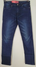 Pantalones de mezclilla para hombre Mousai azul oscuro varias tallas nuevos/estilo etiqueta 8285