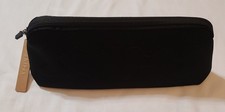 Nuevo con etiquetas Bolso de Maquillaje de Neopreno Desnatado Talla Pequeña 7x5 Ónix Bolsa en Relieve Bolso sin asas Pre