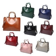 Mode Damen Lederhandtasche Damen Umhängetasche Einkaufstaschen Top Griff