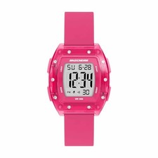 Reloj digital de policarbonato rosa Skechers SAWTELLE SR6324 para mujer