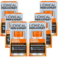 Loreal Men Expert Hydra Energy 6x 50ml Anti Cansancio 24h Hidratación