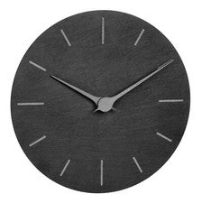 Ganga Oferta especial TFA 60.3068 reloj de pared de pizarra analógico silencioso 250 mm