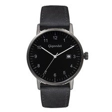 Gigandet Hombre Reloj de Cuarzo Acero Fecha Negro - MINIMALISM G26-G26-004
