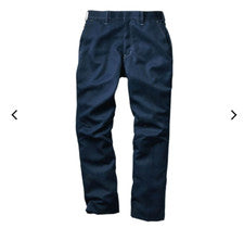 Pantalones Antiestáticos Corte 3D Azul Marino Trabajador ASISTENCIA FINA Todas las Temporadas Moda Japón Nuevos
