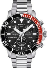 Montre pour hommes Tissot Seastar 1000 Chronographe T120.417.11.051.01 NEUVE