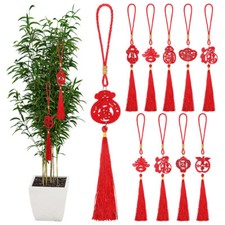 8 Piezas Olla Colgante China Hogar Decoración Colgante Decoraciones para