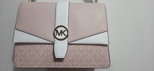 Bolso Bandolera Michael Kors Trisha Para Mujer Polvo Rubor Rosa Nuevo con Etiquetas Minorista $558