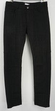 Nuevo Disfraz Nemutso Para Hombre US 36 x 36 Negro Jacquard Mezcla Lana 5 Bolsillos Pantalones