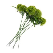 10 piezas adornos de plástico artificiales de flores de diente de león sintético para el hogar