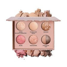 Paleta completa facial LAURA GELLER Baked Icons, porcelana | AllinOne Mak...