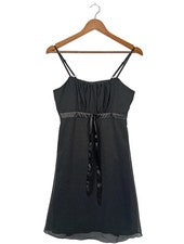 Vestido de cóctel mujer Yessica elegante negro talla 38 poliéster
