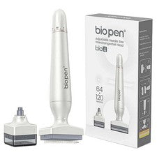 Sello de rodillo Derma con 2 cabezales de repuesto 120 pines + 64 pines 0,25 mm cuidado facial de la piel
