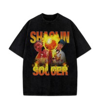 Camiseta Shaolin Fútbol Stephen Chow 周星馳 少林足球 Hong Kong Estilo Vintage Años 90