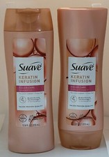 Champú y acondicionador SUAVE Color Care queratina-infusión complejo UV bajo en sulfato