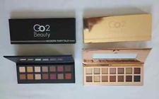 Paleta de sombras de ojos GO2 Beauty (LOTE DE 2) 1-Cuento de hadas moderno y 1-Metales terrestres