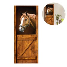 2 Piezas Pegatinas de Pared Decorativas Puerta Hogar Accesorios Salón