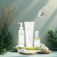 Mixsoon Cuidado de la Piel Set de 4 Piezas Esencia Facial Tónico Suero Hidratante Combo Kit
