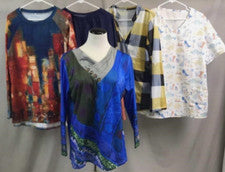 5 CAMISAS MUJER XL MULTICOLORES NUEVAS