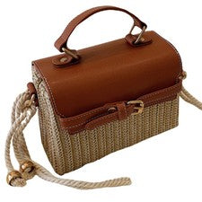 Bolsos de Hombro para Mujer Bolsos de Mano Moda Tejido Cartera Moda