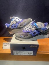 Zapatilla deportiva rara DS ASICS GEL-Lyte III x Freaker Alvin US10 púrpura 2014 H42KK-3390