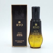 Aceite capilar fermentado Ryo Hwayoon hermoso envejecimiento 100 ml brillo volumen cuidado K-Beauty