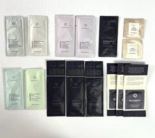 Lote de 15 muestras de cabello y cuidado de la piel Month - Mascarillas Rewind Rejuvabeads Champú +