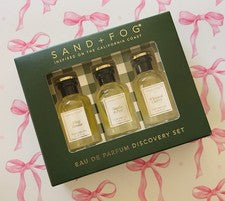 Nuevo Juego de 3 Aceite Perfume Sand Fog BLANCO VAINILLA PERA CEREZA BATIDA 22 ml