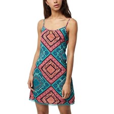 Vestido O'Neill vestido de tirantes LW ROSEBOWL DRESS turquesa gasa