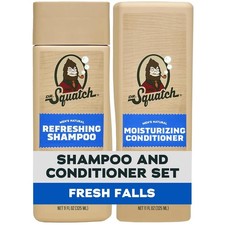 Set de champú y acondicionador refrescante para hombre - Cuidado natural del cabello para un cuero cabelludo sano