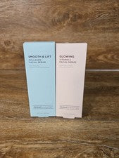 Global Beauty Cuidado Facial - Suero Brillante de Vitamina C - Suero de Colágeno Suave y Levanta