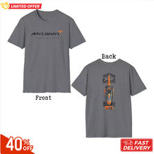 Camiseta DISTRESSED McLaren Racing Team F1 Fórmula Uno reimpresión venta 40% de descuento