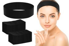 Diademas faciales spa desechables Willbond 200 piezas elásticas no tejidas faciales