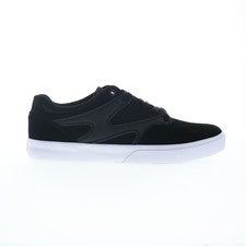 DC Josh Kalis Vulc ADYS300569-BKW Hombres Negro Inspirado en el Patín Tenis Zapatos