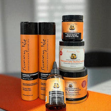 Sunny Isle Jamaican Black Ricino Aceite Cuidado del Cabello Paquete - Champú, Acondicionador, Ma