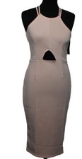 KLEID DAMENKLEID SCHLAUCHKLEID FIGURBETONT APRICOTE BASIK Gr. 36 NEU
