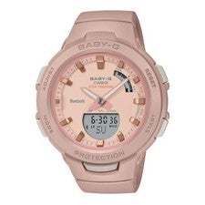 Casio Baby-G BSA-B100CS-4A Smartphone Link Series Reloj Mujer Rosa nuevo