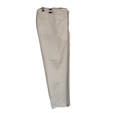 Pantalones chinos planos informales para hombre Mark Ecko cortar y coser NYC algodón marfil 34X30 nuevos con etiquetas