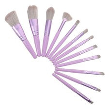 Juego de brochas portátiles para mujer colección de herramientas de maquillaje de belleza