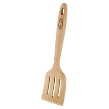 Utensilio de cocina duradero ecológico ergonómico de madera de haya giratorio ranurado Stellar
