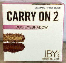 IBY Beauty Carry On 2 Duo Sombra de Ojos Glamping y Primera Clase Nueva Sellada