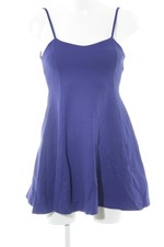 Vestido de verano mujer Zara Trafaluc elegante azul talla 36 cremallera