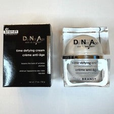 Crema Dr Brandt DNA Do Not Age Time Defying tamaño completo para arrugas faciales 1,7 OZ